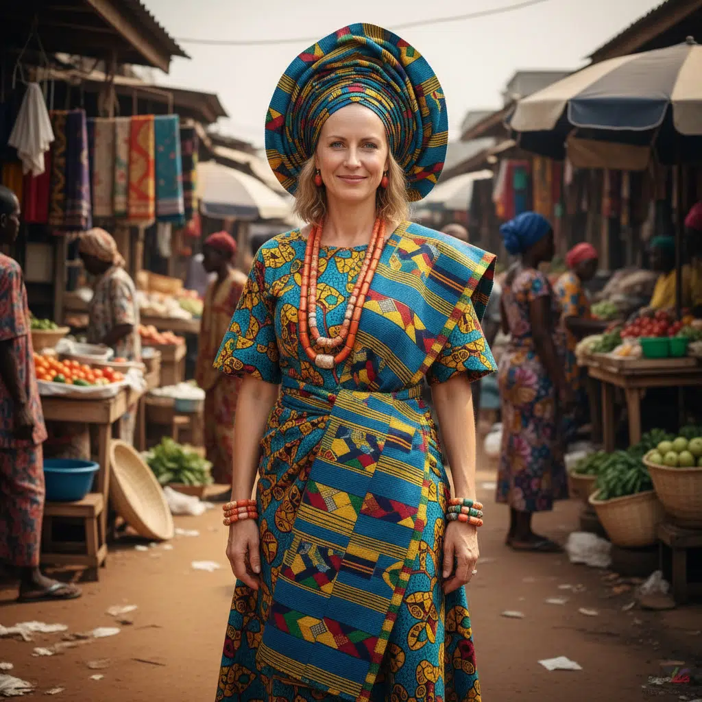 Claire Bennett in Ghana