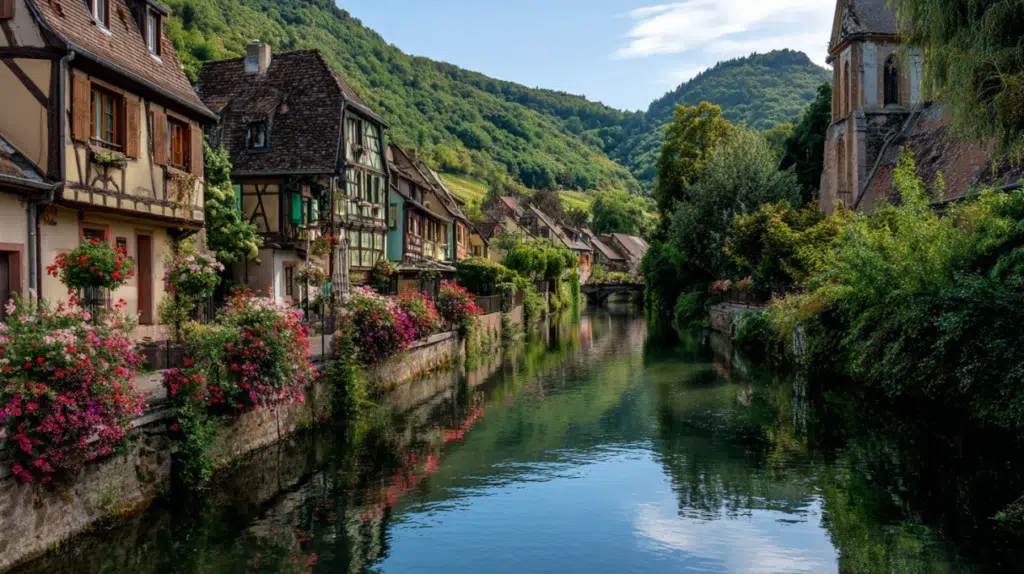 Alsace region in france