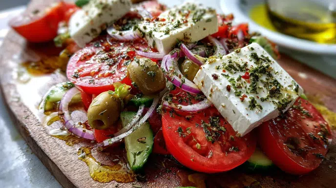 Horiatiki greek salad