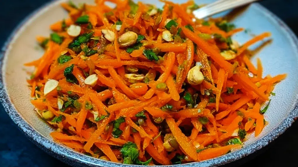 Moroccan Carrot Salad with Cumin and Harissa