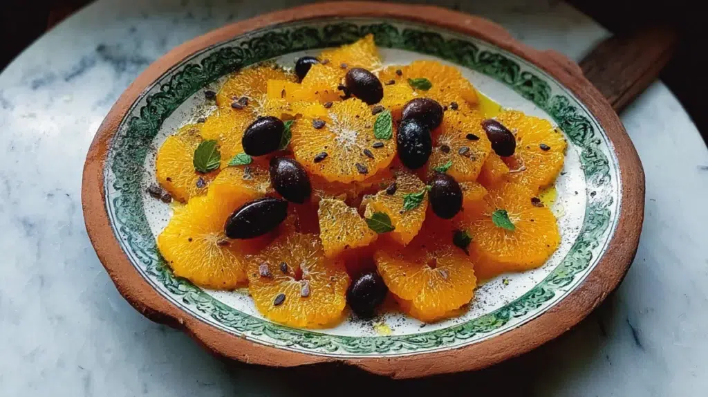 Moroccan Orange and Olive Salad