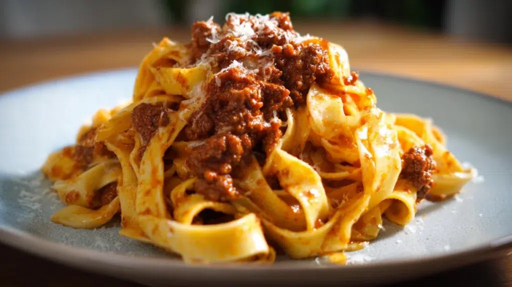 Tagliatelle al Ragù Bolognese