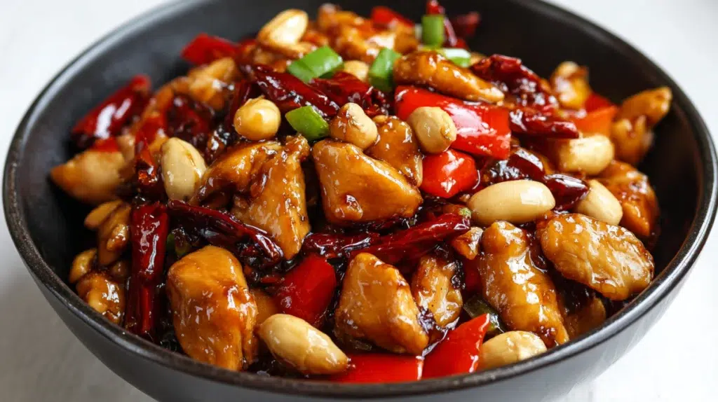easy Kung pao chicken recipe