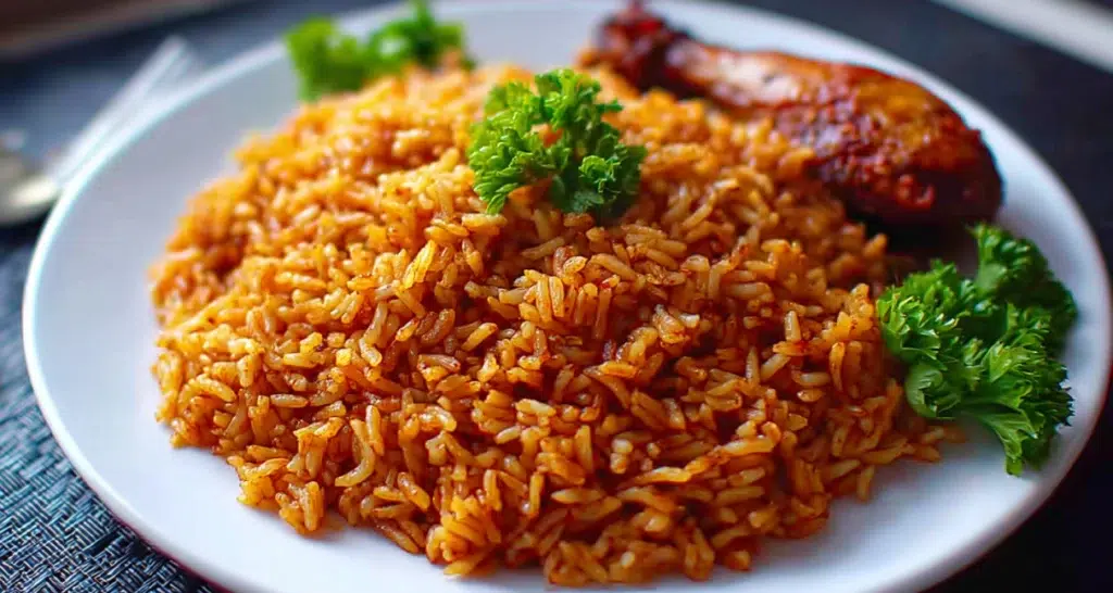 easy Nigerian jollof rice