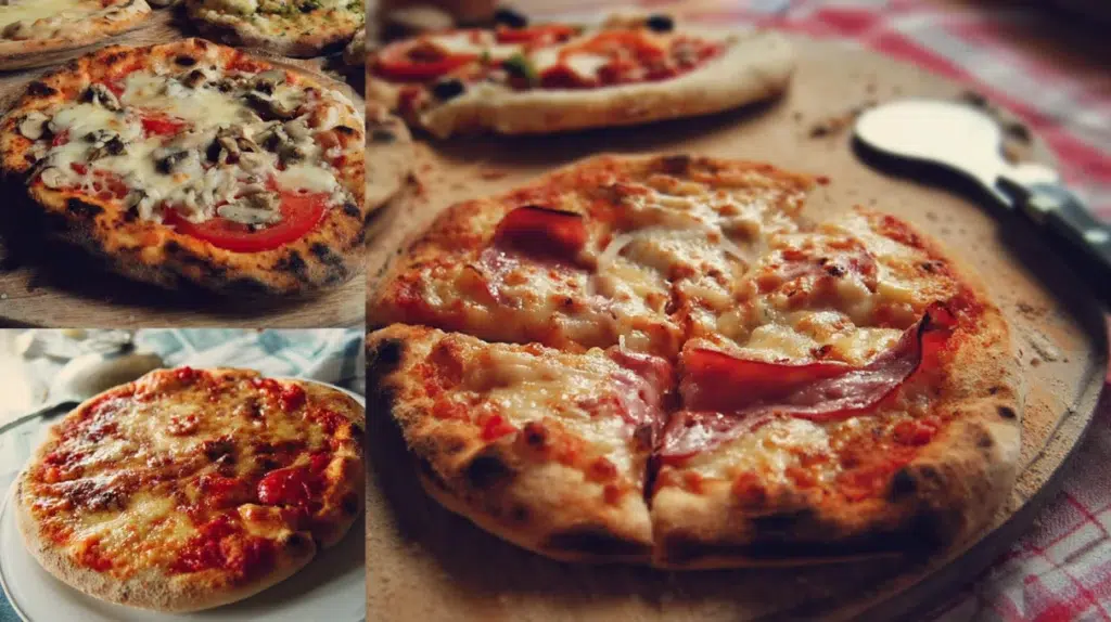 italian pizza recipe neapolitan margherita with leopard char spots buffalo mozzarella and basil