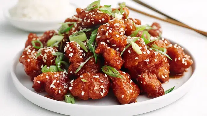 Sticky Sesame Chicken recipe