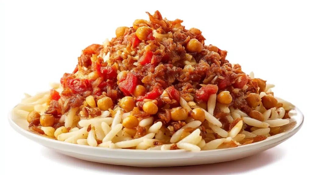 Egyptian koshari recipe