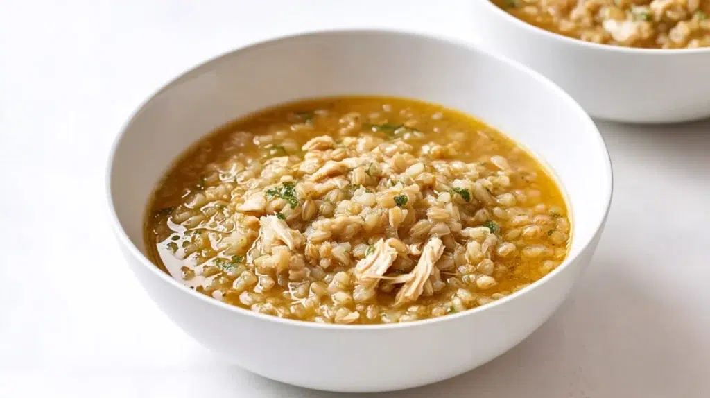 Freekeh soup recipe