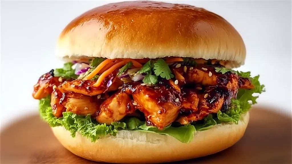 Korean BBQ Chicken Sandwich recipe