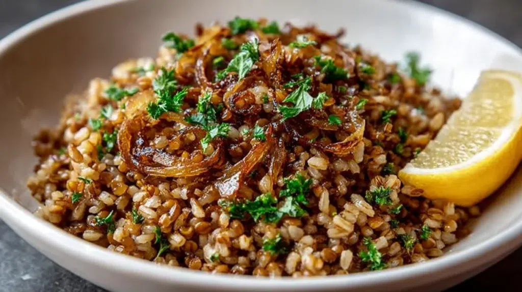 Mujadara recipe