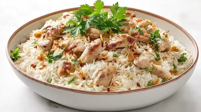 One-Pot Lebanese Chicken Rice recipe