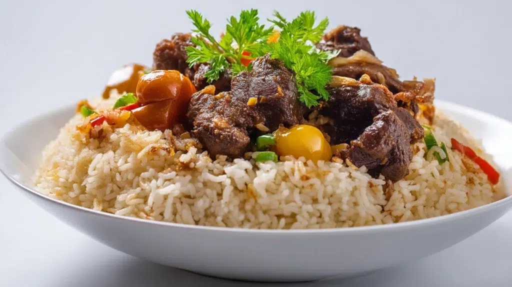 Senegalese Thiebou Yapp Lamb Rice recipe