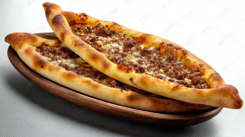 Turkish Pide Flatbread with Minced Lamb recipe