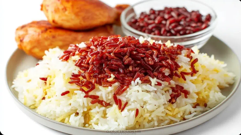 Zereshk Polo Barberry Rice recipe