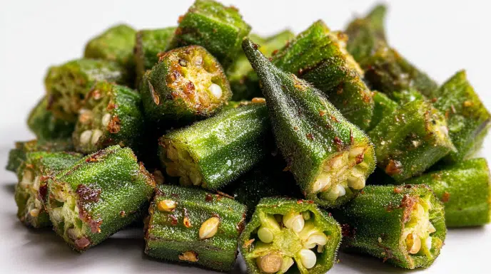 air fryer Okra recipe