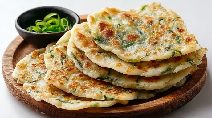 Chinese Scallion Pancakes recipe