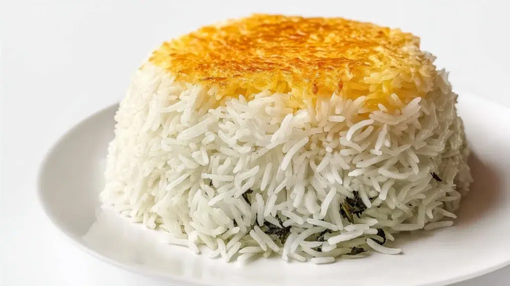 Persian Rice with Tahdig recipe