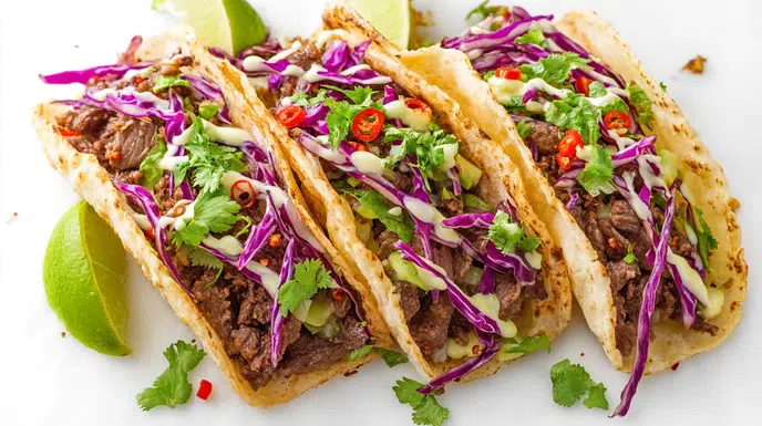 Korean Beef Tacos recipe