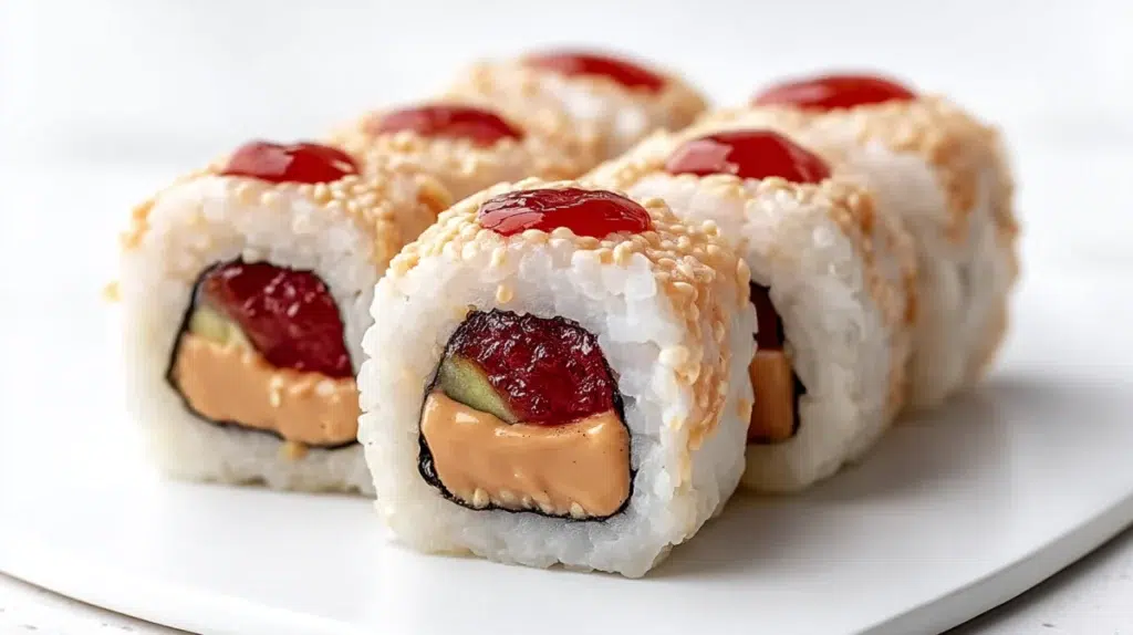 Peanut Butter and Jelly Sushi Rolls recipe
