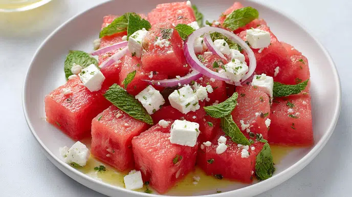 Watermelon Feta Salad recipe